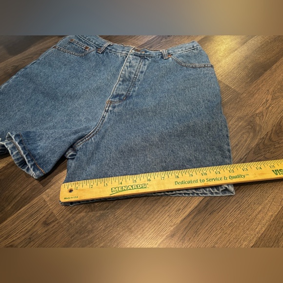 Vintage Falls Creek Women's Blue Jean Shorts size 14 jorts denim basic - Picture 2 of 9